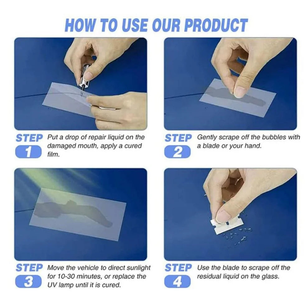 Glass Repair Kit | Pack of 2