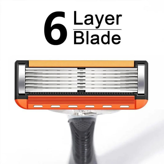 Smart Shave Pro Kit – 48 High-Performance Razor Refills with Free Ergonomic Handle