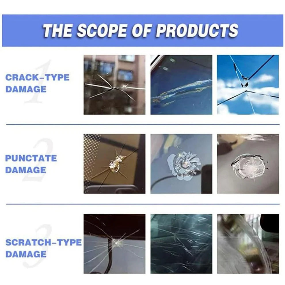 Glass Repair Kit | Pack of 2