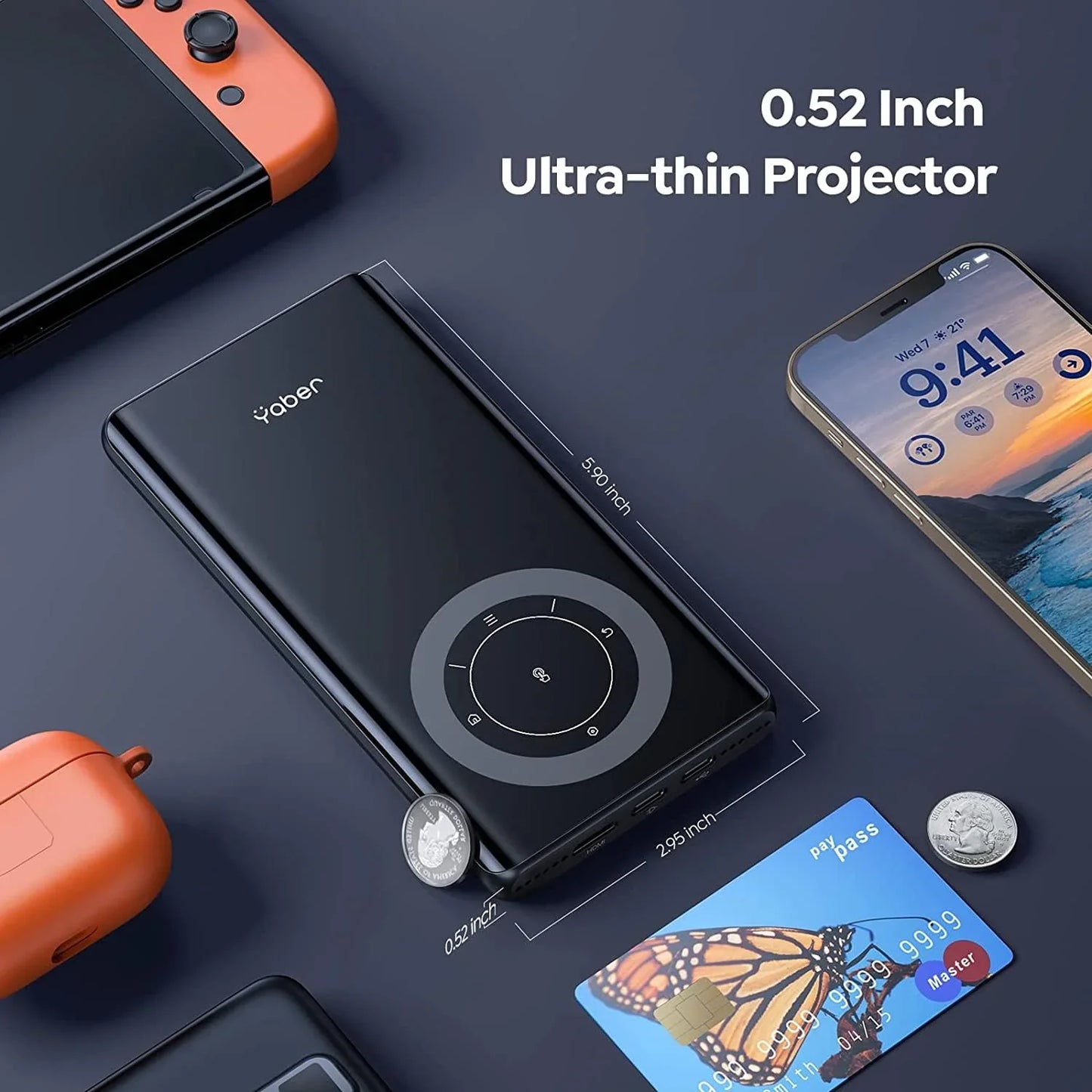 DocoMOi T1 Mini Pocket Portable Projector – Compact Design with Powerful Performance